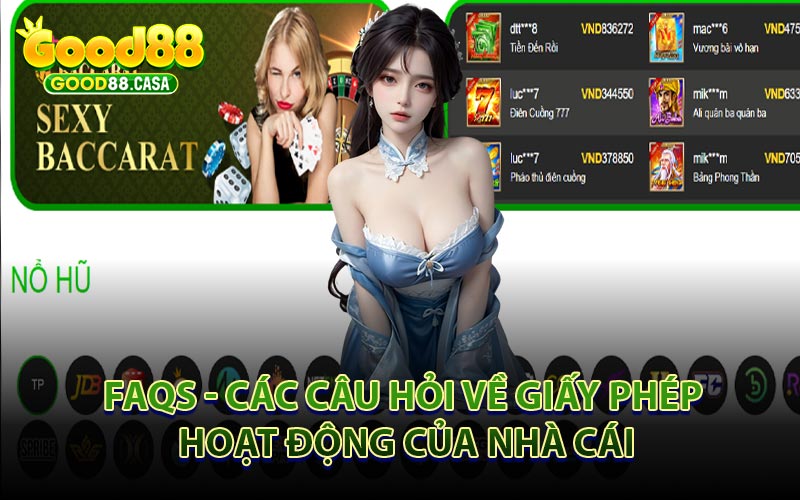 FAQs - Các Câu Hỏi Về Giấy Phép Hoạt Động Của Nhà Cái