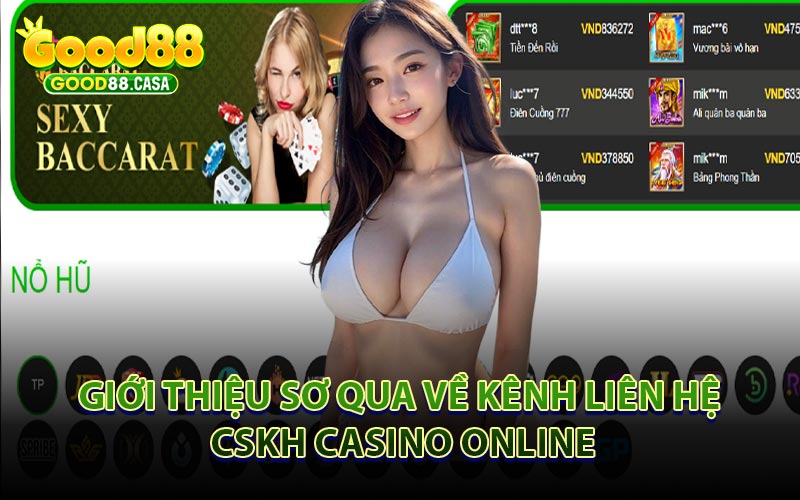 Giới Thiệu Sơ Qua Về Kênh Liên Hệ CSKH Casino Online